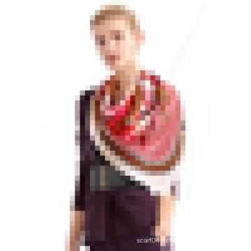 Чистый шарф китайской шелковой ткани ручной крен дизайнер шарф оптовой Китай леди модный шарф